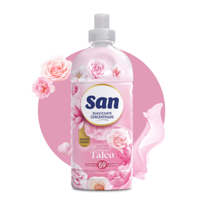 Suavizante San Talco Rosa